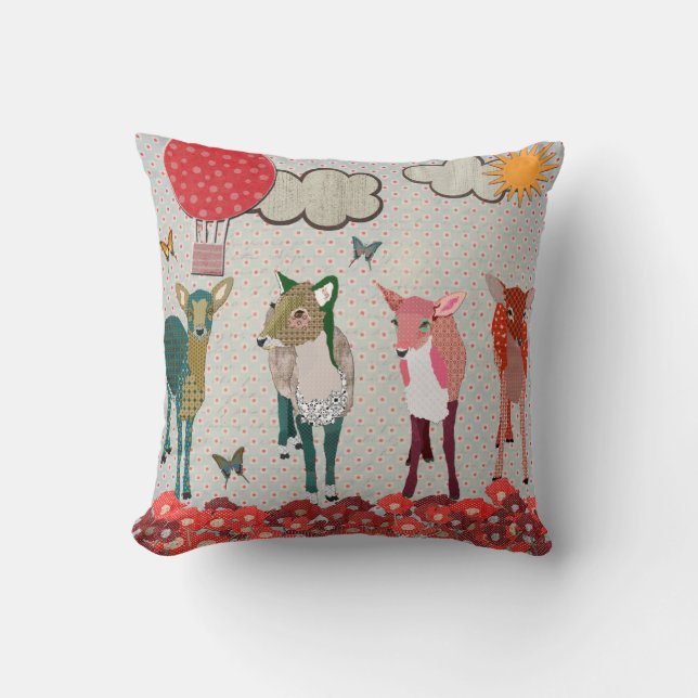 Dearest Dear Sunny Day Mojo Pillow (Front)