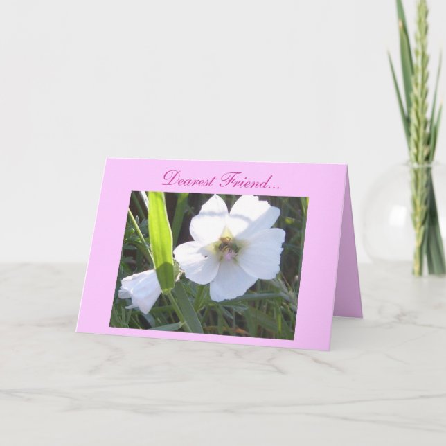 Dearest Friend... Card (Front)