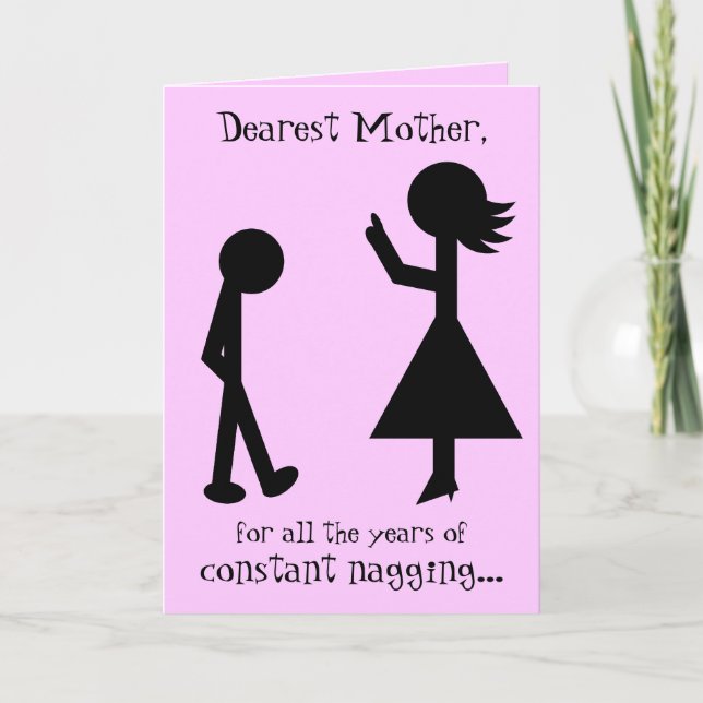Dearest Mother Holiday Card (Front)