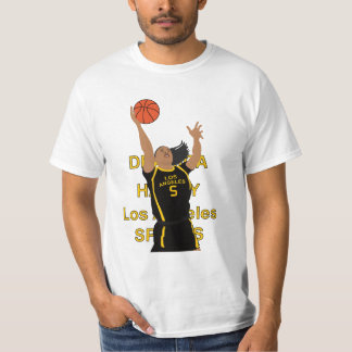 Dearica Hamby playing basketball T-Shirt