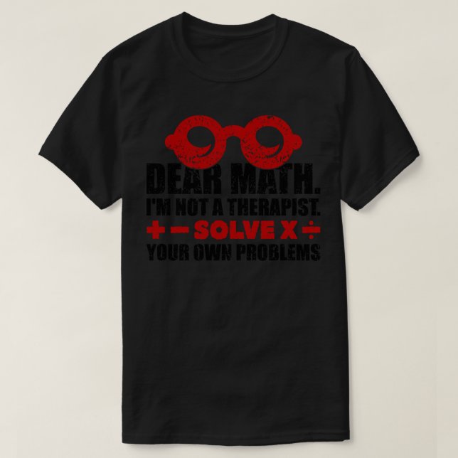Dearmath T-Shirt (Design Front)
