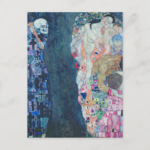 Death and Life, c.1911 (oil on canvas) Postcard