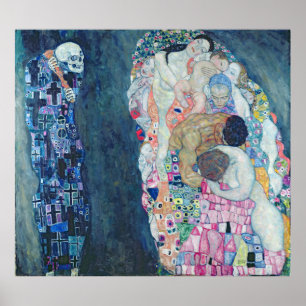 Death and Life, c.1911 (oil on canvas) Poster