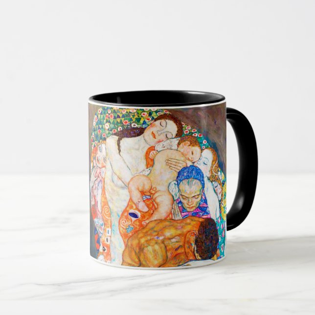 Death and Life, Gustav Klimt Mug (Front Right)