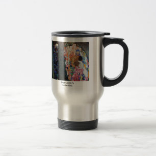 "Death and Life" , Gustav Klimt Travel Mug