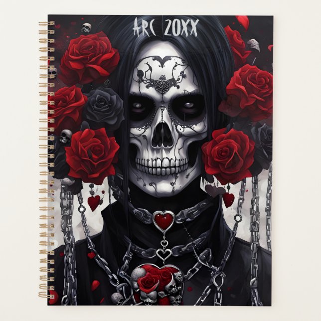 Death and Roses Planner (Front)