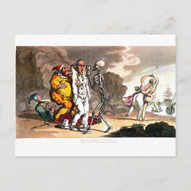 Death and the Circus postcard (Front)