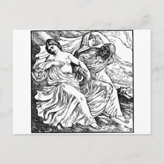 Death and the Dancers postcard