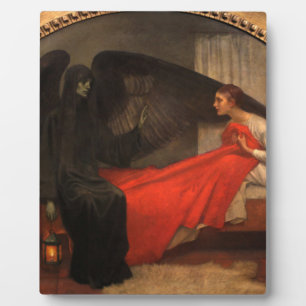 Death And The Maiden 1900 Death By Marianne Stokes Plaque