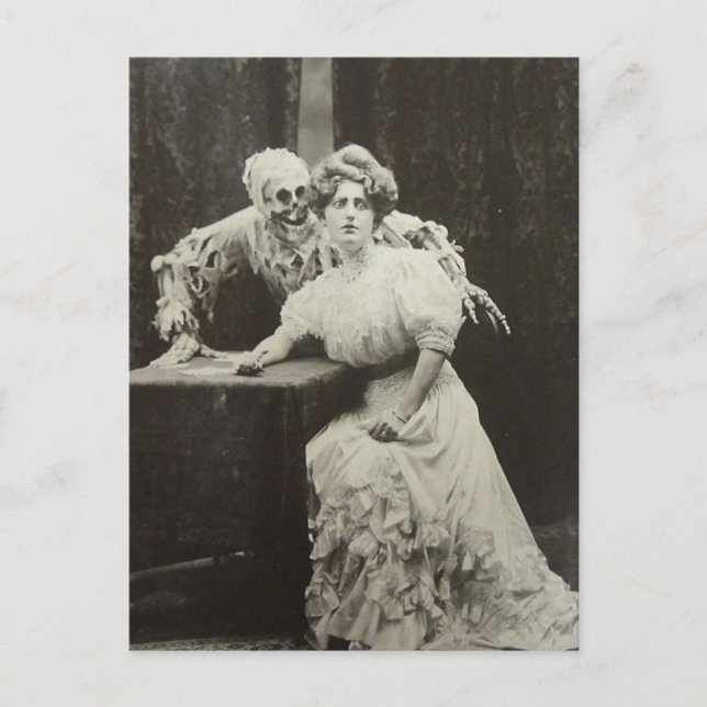 Death And The Maiden Postcard (Front)
