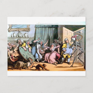 Death and the Old Maids postcard