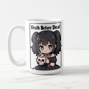 Death Before Decaf Coffee Mug