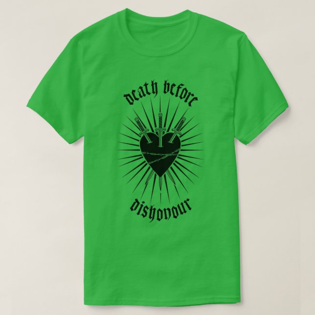 Death Before Dishonour T-Shirt (Design Front)