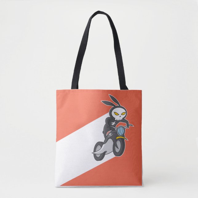 Death Bunny, Shoulder Tote (Front)