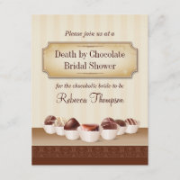 Death by Chocolate Bridal Shower