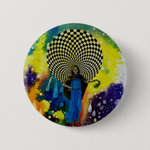 Death by Michael Moffa 6 Cm Round Badge
