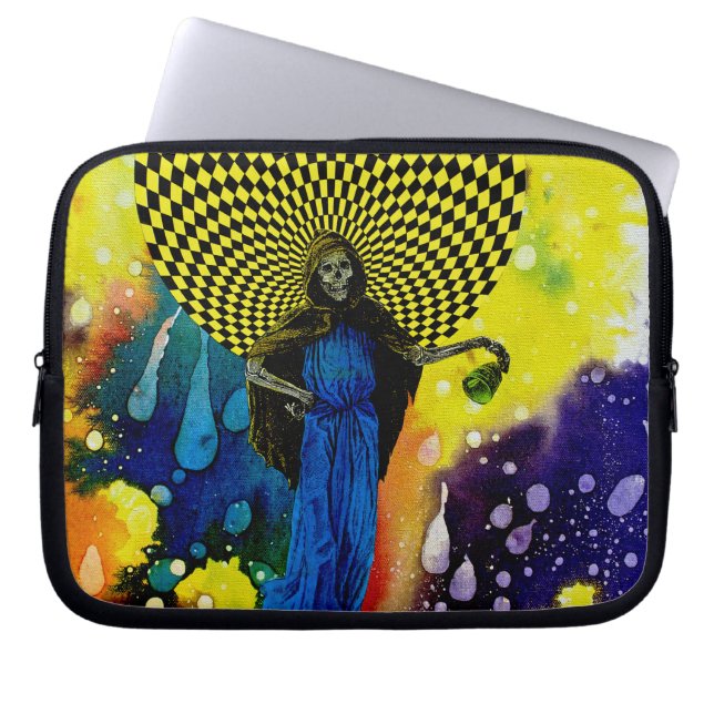 Death by Michael Moffa Laptop Sleeve (Front)