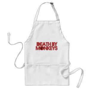 Death by Monkeys Standard Apron