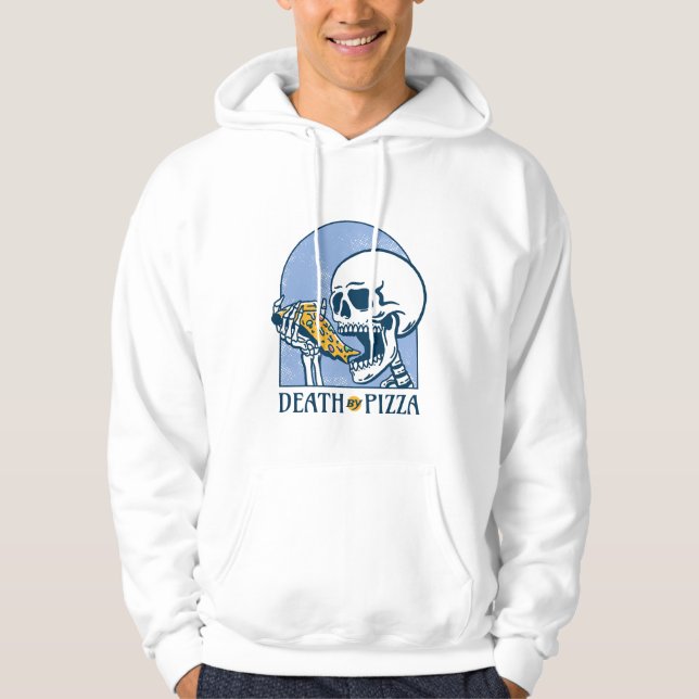 Death by Pizza Hoodie (Front)