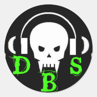 Death By Subz Circle Sticker