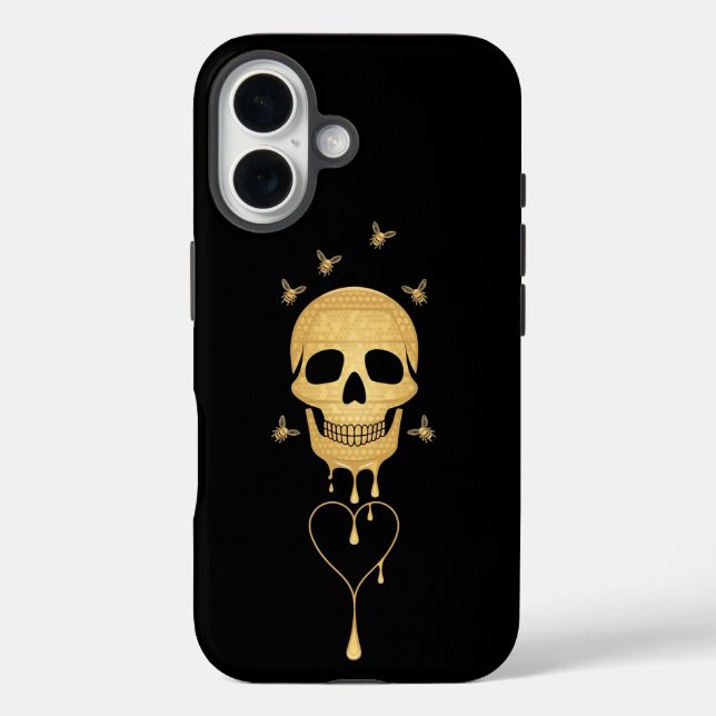 Death by Sweetness (Bee-lieve It) Case-Mate iPhone Case (Back)