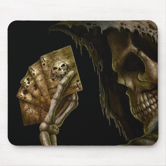 death cards mouse mat (Front)