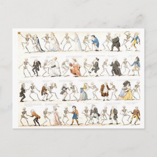Death Dance postcard (Front)