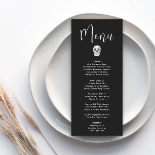 Death Do Us Wedding Part  Menu