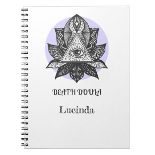 Death Doula Coffee Mug Notebook