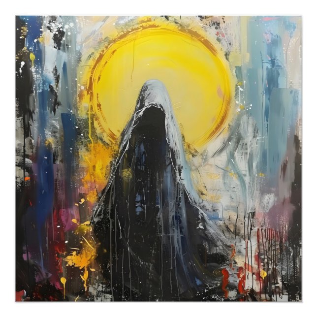 Death Expressionism Photo Print (Front)