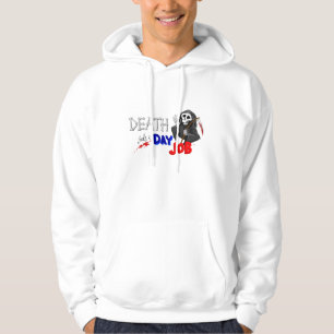 Death Finds a Day Job Original Cartoon Hoodie