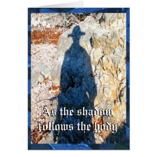 Death follows Sin Customisable card