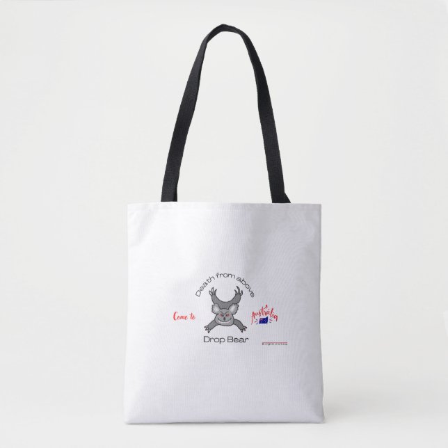 Death From Above Tote Bag (Front)