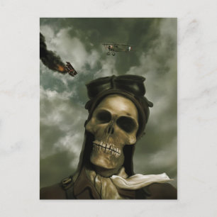 Death From the Skies Postcard
