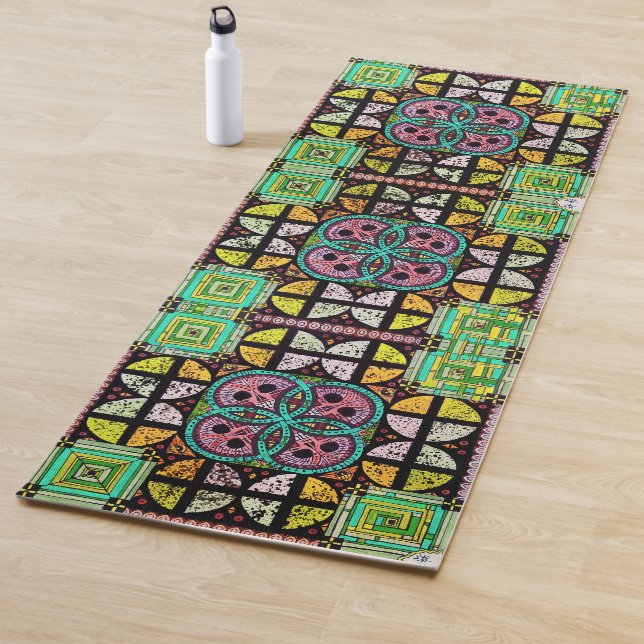 "Death Game" Yoga Mat (In Situ)