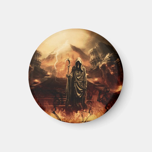 Death has no mercy magnet (Front)