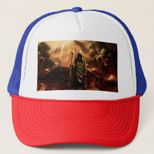 Death has no mercy trucker hat