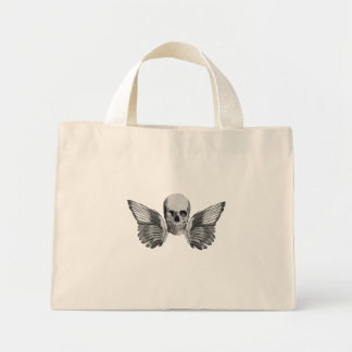 Death Head Angel Tote Bag