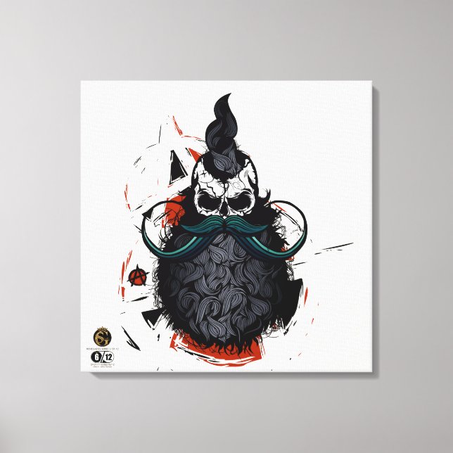 Death head G-Skulls Renegade series 6 of 12 Canvas Print (Front)