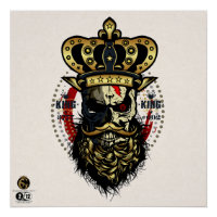 Death head hipster skulls bearded and mustachu