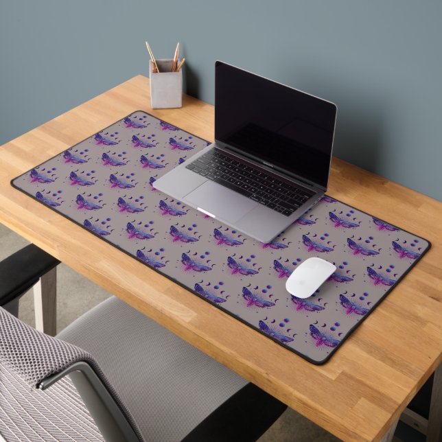 Death Head Moth Occult Desk Mat (Office 2)