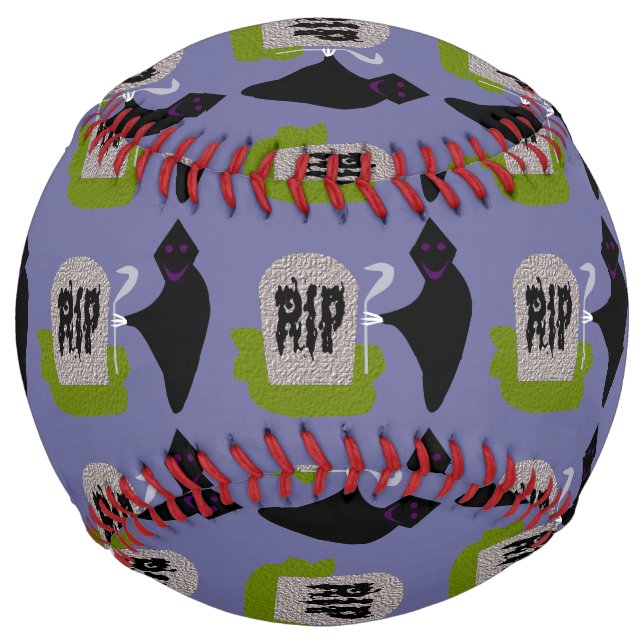 Death in the Cemetery Halloween Softball (Front)