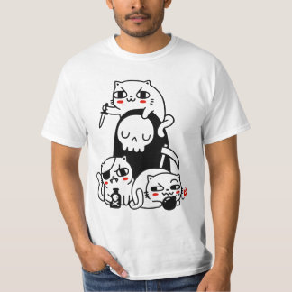 Death Is A Cat Person by obinsun T-Shirt
