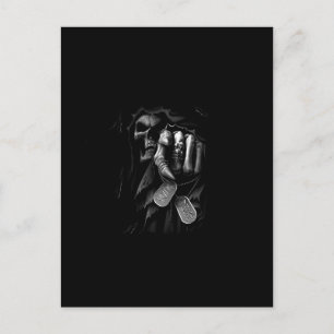 Death is Coming Postcard