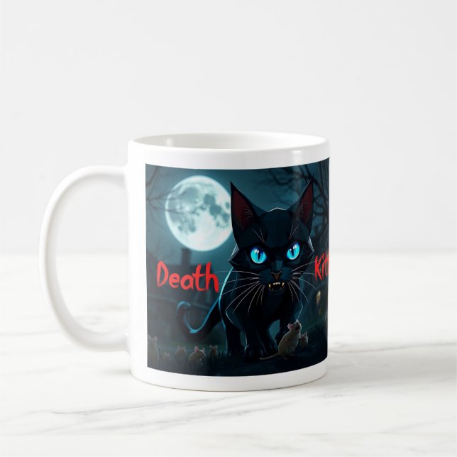 Death Kitty mug (Left)