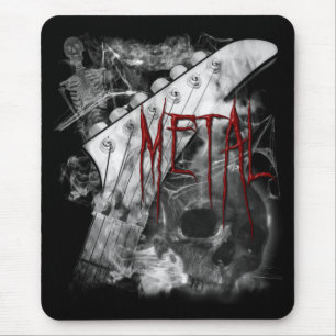 Death Metal Guitar Mouse Mat