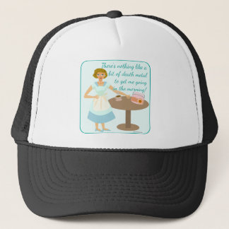 Death Metal Housewife Trucker Hat