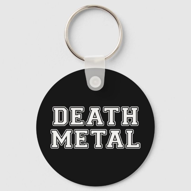 Death Metal Key Ring (Front)