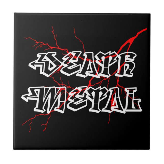 Death metal label tile (Front)