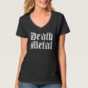 death metal logo music design T-Shirt